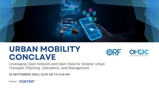 URBAN MOBILITY CONCLAVE | Leveraging Open Network and Open Data for Smarter Urban Transport: Planning, Operations, and Management